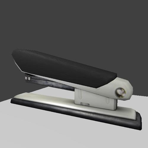 Low Poly Stapler  preview image